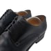 SANTONI Mens Black Leather Perf Cap Toe Oxford UK 10.5/US 11.5 D Shoe Italy 730