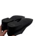 SANTONI Mens Black Leather Perf Cap Toe Oxford UK 10.5/US 11.5 D Shoe Italy 730