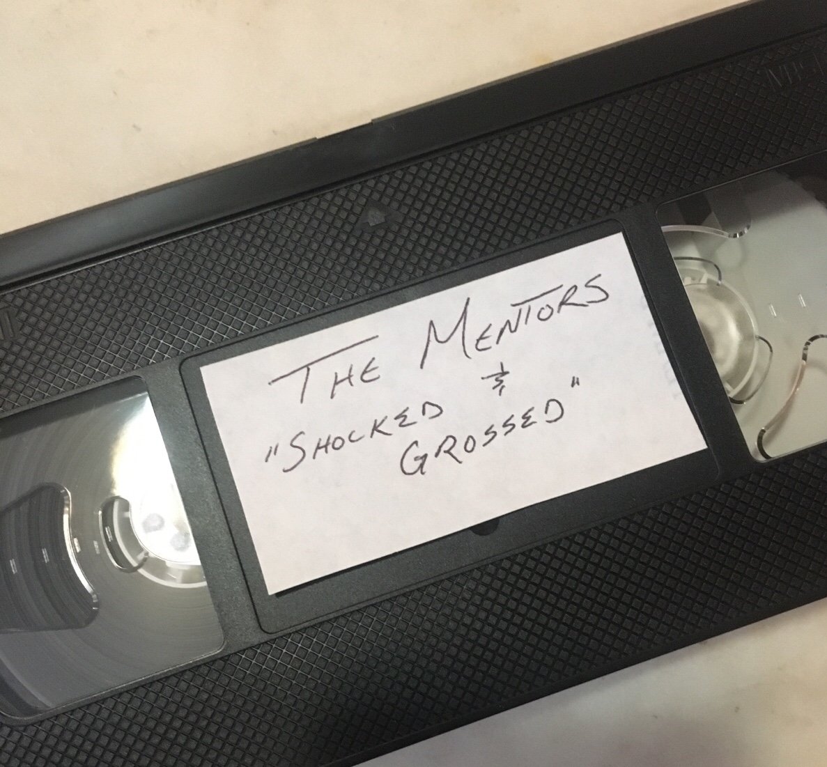 THE MENTORS ‘Shocked & Grossed’ VHS