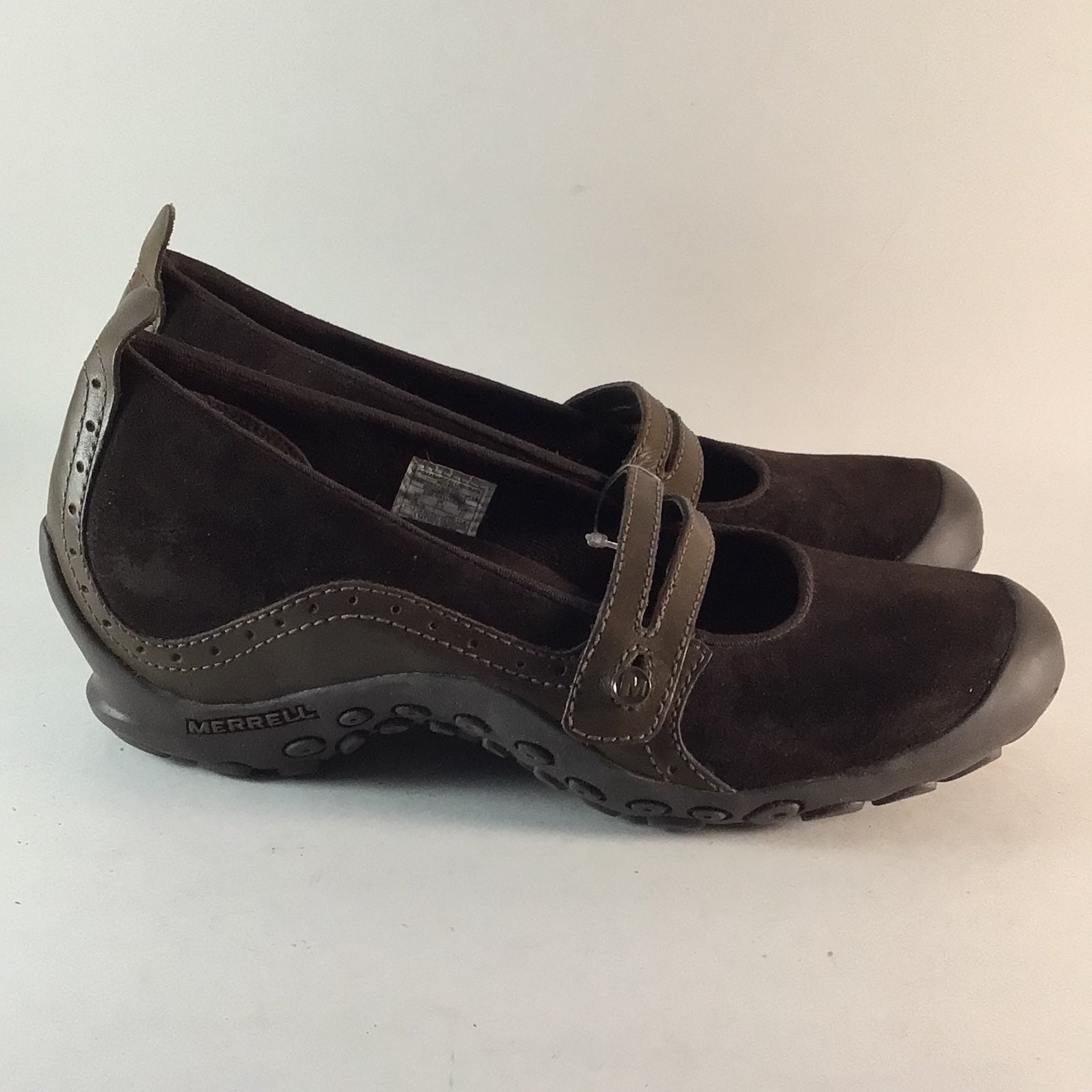 Merrell Qform Plaza Bandeau womens shoes clogs chocolate brown size 9 J46114