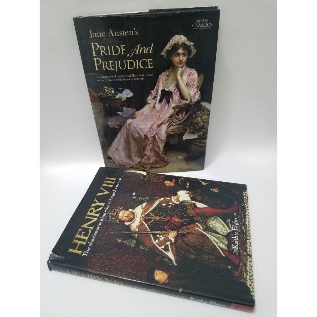 Lot of 2 Classic Books - Pride and Prejudice And Henry VIII