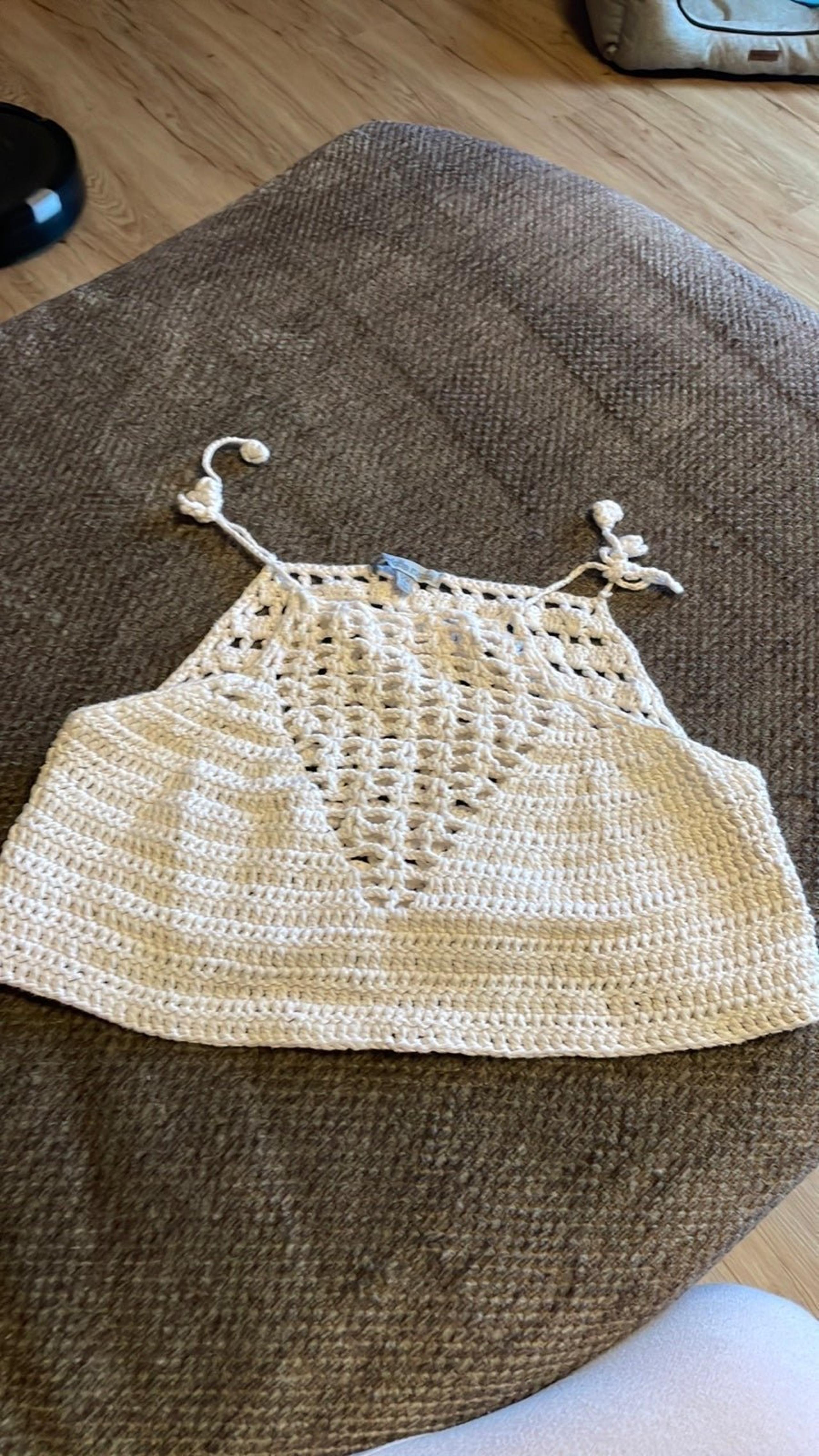 Charlotte Russe halter knit tops, size small