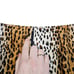 Retro 90s Y2K Womens Size 8 Mini Skirt Velvet Leopard Print Classic Animal Print