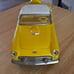 Vintage 1956 Tinplate Yellow Thunderbird