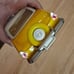 Vintage 1956 Tinplate Yellow Thunderbird