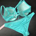 Victoria's Secret 34DD BIKINI L bottom SEAFOAM glow teal mint