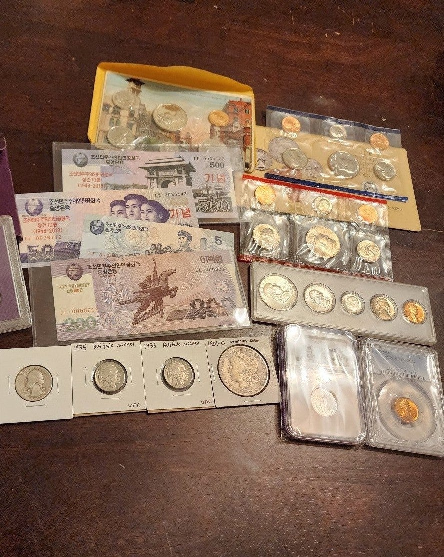 Huge coin collection