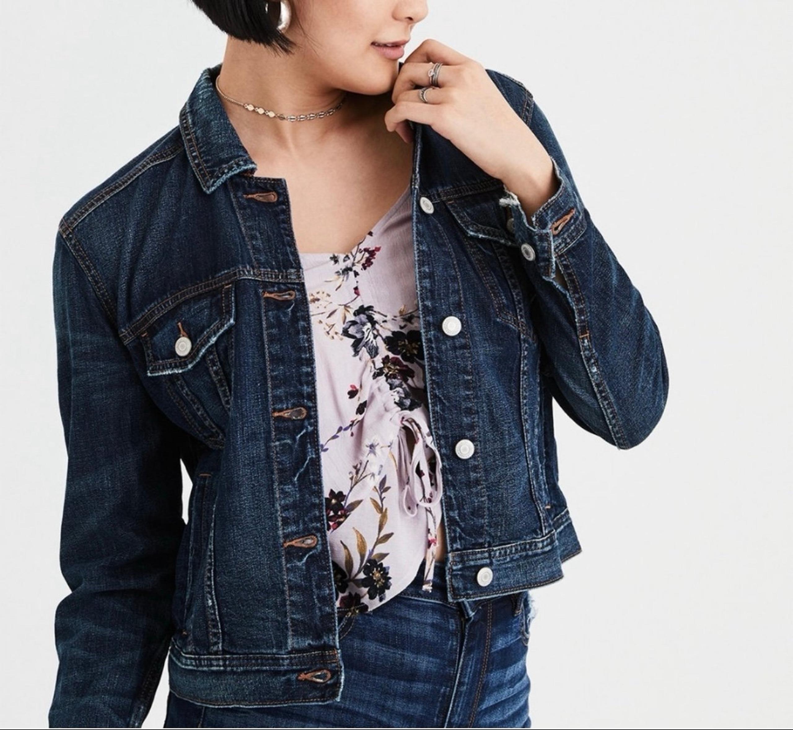 American Eagle Denim Jean Jacket