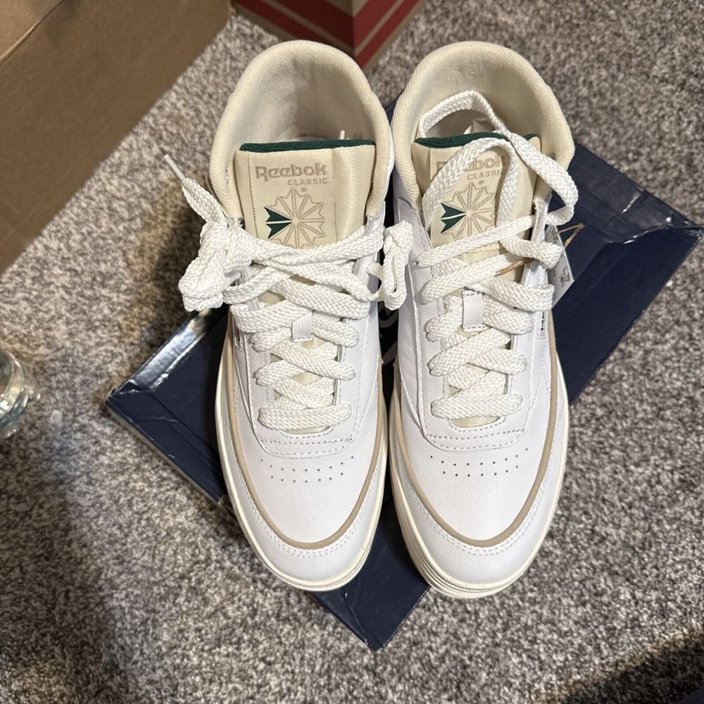 Reebok Women's Club C Geo Mid Shoes