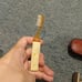 Vintage gold star razor and case