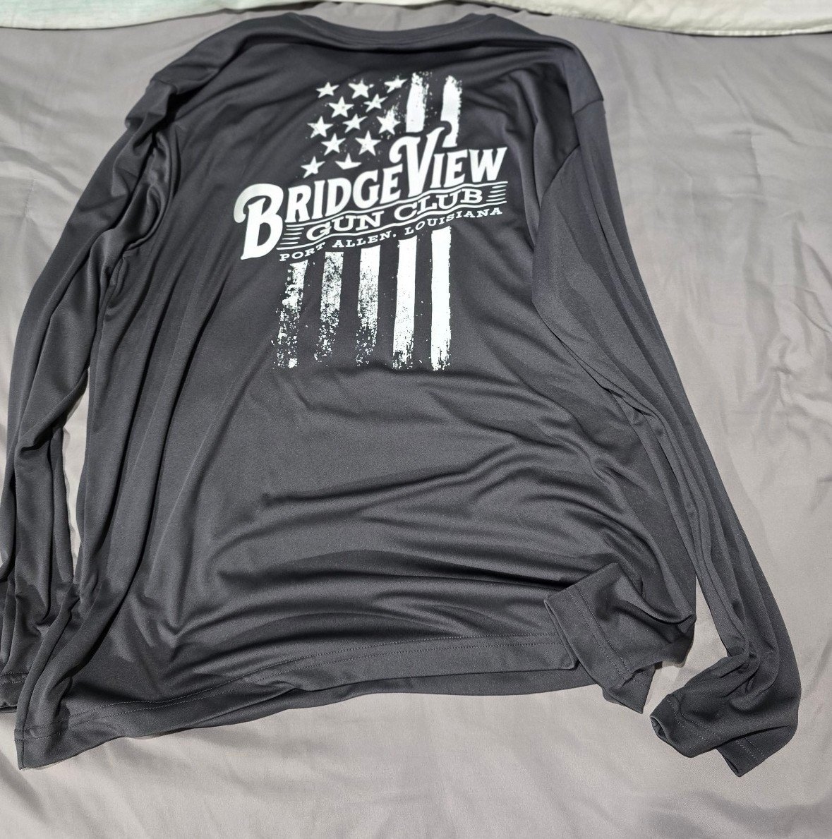 New Bridgeview Gun Club Long Sleeve Dri-fit Size XL Shirt