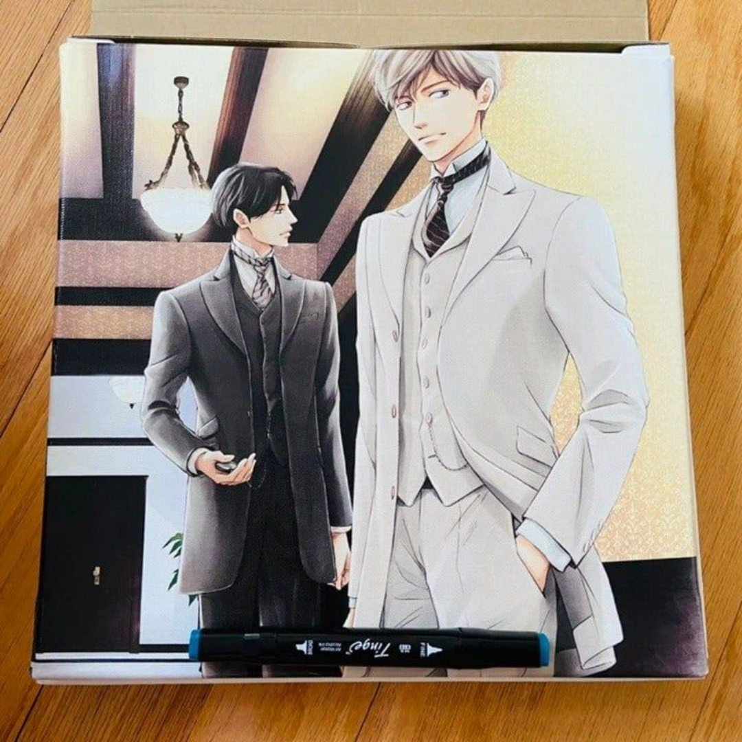 Bl/Yaoi Yuuutsu na Asa Canvas Art