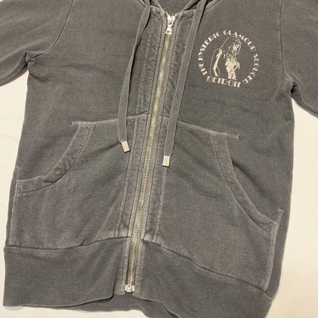 祝開店！大放出セール開催中 Fade Glamour Hysteric Design Hoodie Zip トップス