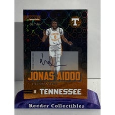 Jonas Aidoo 2023-24 Onit Tennessee Volunteers Basketball Icon Auto 04/144