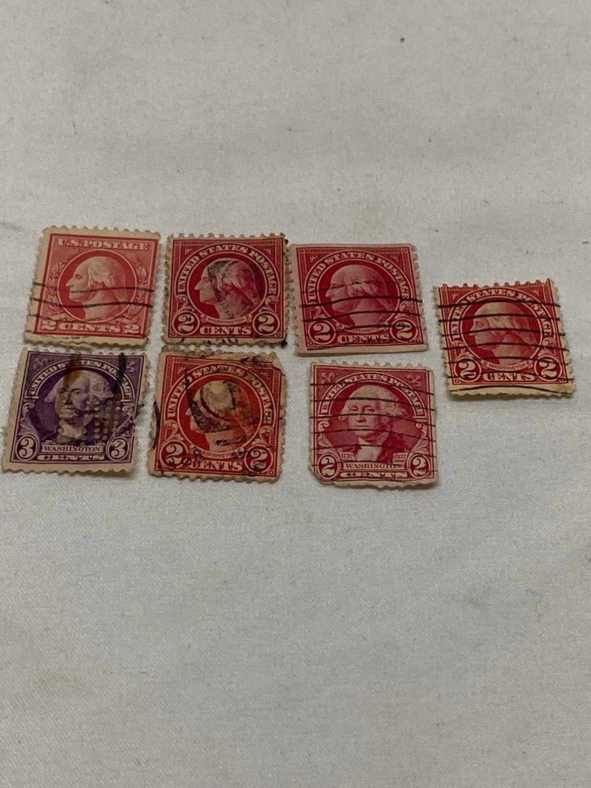 Rare Vintage George Washington Stamp Lot