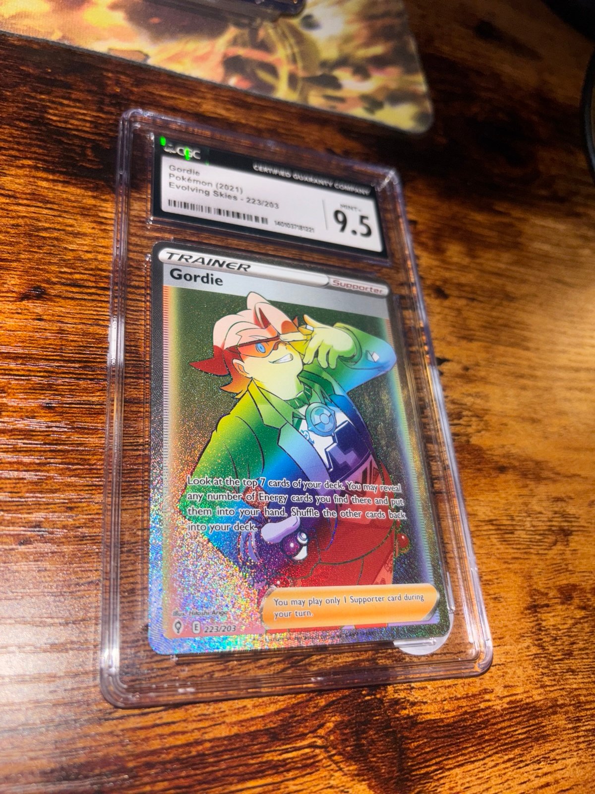 Cgc 9.5 Gordie Evo Skies