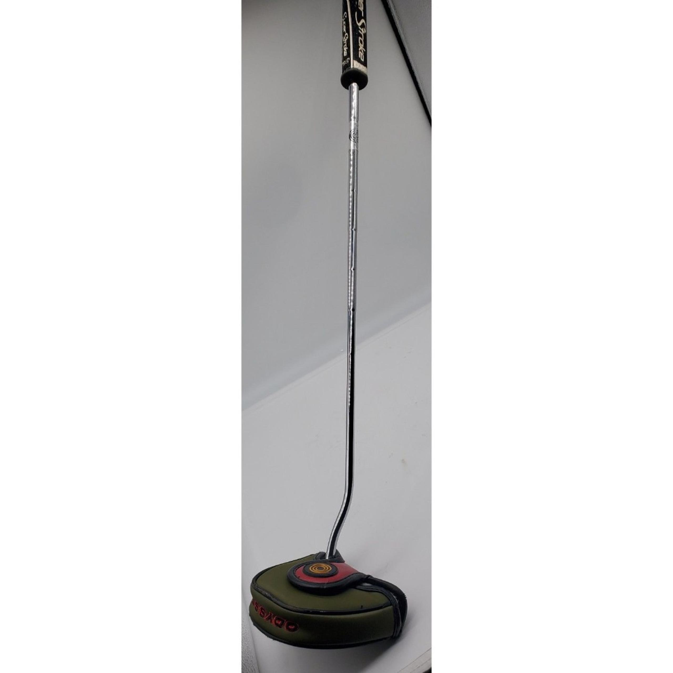 ODYSSEY BLACK SERIES 2 BALL PUTTER WITH COVER RIGHT HANDED