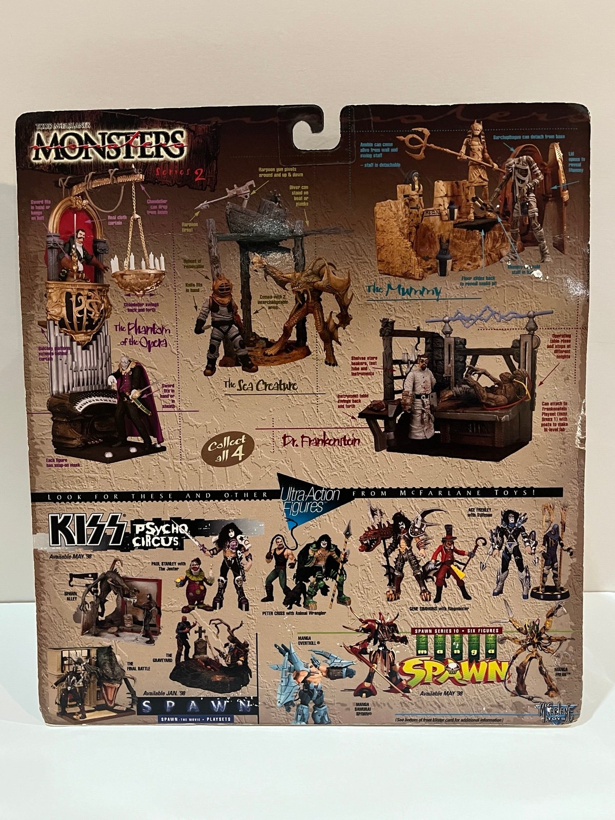 Todd McFarlane's Monsters - The Phantom of the Opera Playset