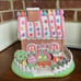 Easter Gingerbread House