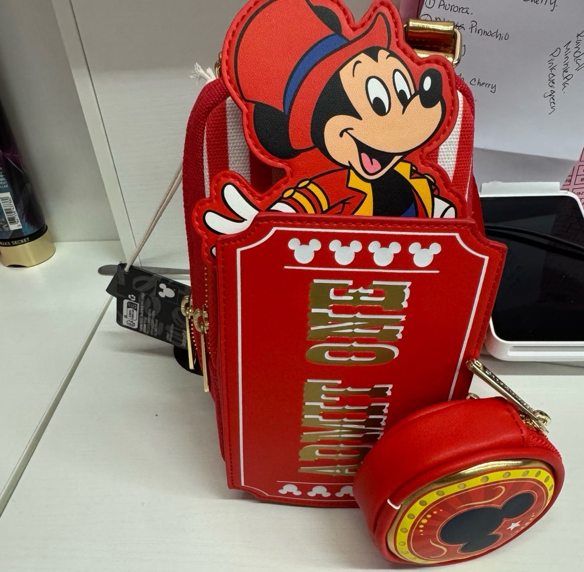 Loungefly mickey crossbody