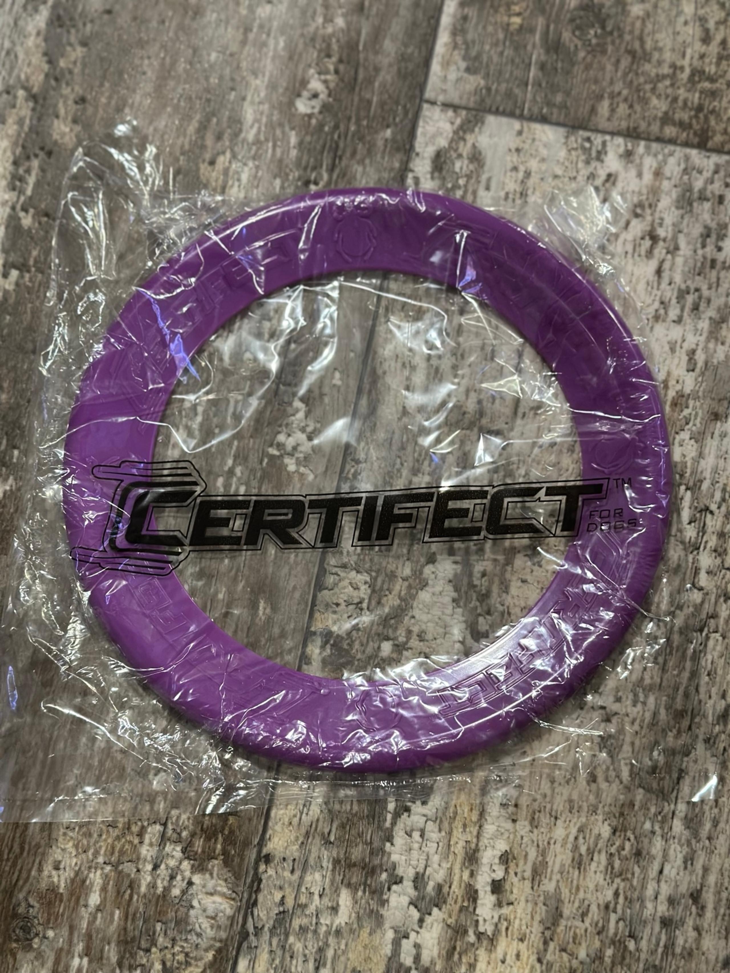 Certifect Frisbee - 9” - FUN FOR PETS OR FAMILY - NEW IN PACK - Lightweight