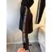 NWT Calvin Klein Womens Performance Pants Yoga Legging Logo Black & White Large