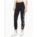 NWT Calvin Klein Womens Performance Pants Yoga Legging Logo Black & White Large