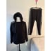 NWT Calvin Klein Womens Performance Pants Yoga Legging Logo Black & White Large