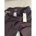 NWT Calvin Klein Womens Performance Pants Yoga Legging Logo Black & White Large
