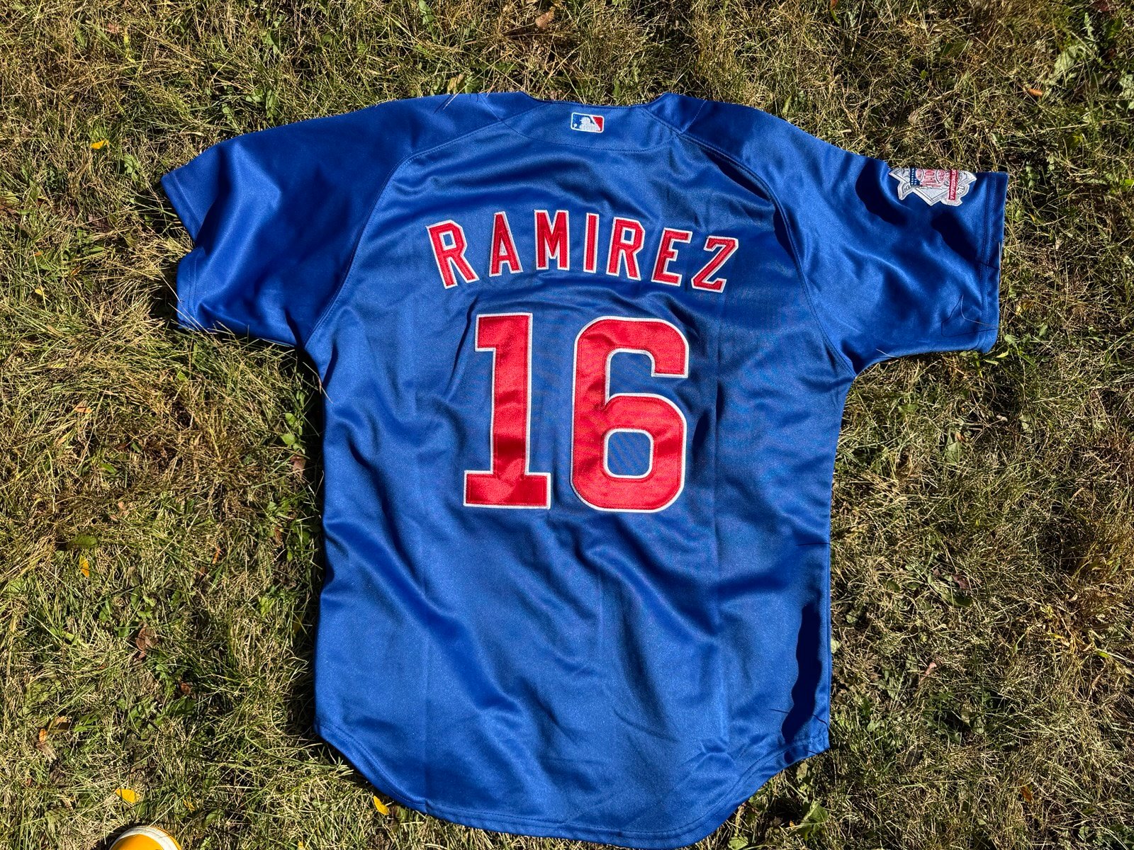 Majestic Aramis Ramirez #16 Chicago Cubs Jersey Men’s 52 Blue MLB Sewn Baseball