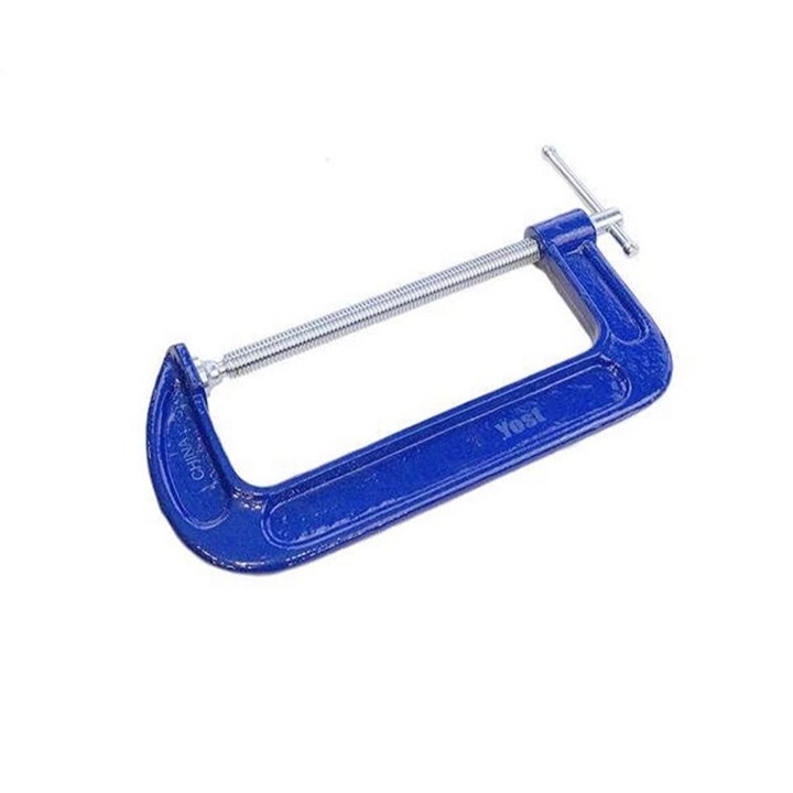 NEW! Yost Model 312-Y 12 Inch Malleable Iron C-Clamp