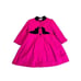 Vintage childrens girls Rothschild peacoat 60s Pink Black 6