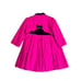 Vintage childrens girls Rothschild peacoat 60s Pink Black 6
