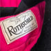 Vintage childrens girls Rothschild peacoat 60s Pink Black 6