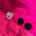 Vintage childrens girls Rothschild peacoat 60s Pink Black 6