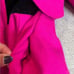 Vintage childrens girls Rothschild peacoat 60s Pink Black 6
