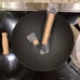 New Concept Housewares 14 Nonstick Wok Carbon Steel Wood Handles (Heavy)