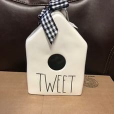 rae dunn tweet birdhouse
