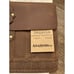 Ace and Archer Sequoia Small Portfolio Document Holder for Men - Leather, Brown