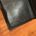 Coach logo mini wallet black buckle