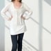 Athleta Scoop Neck Long Hoodie Oatmeal XL