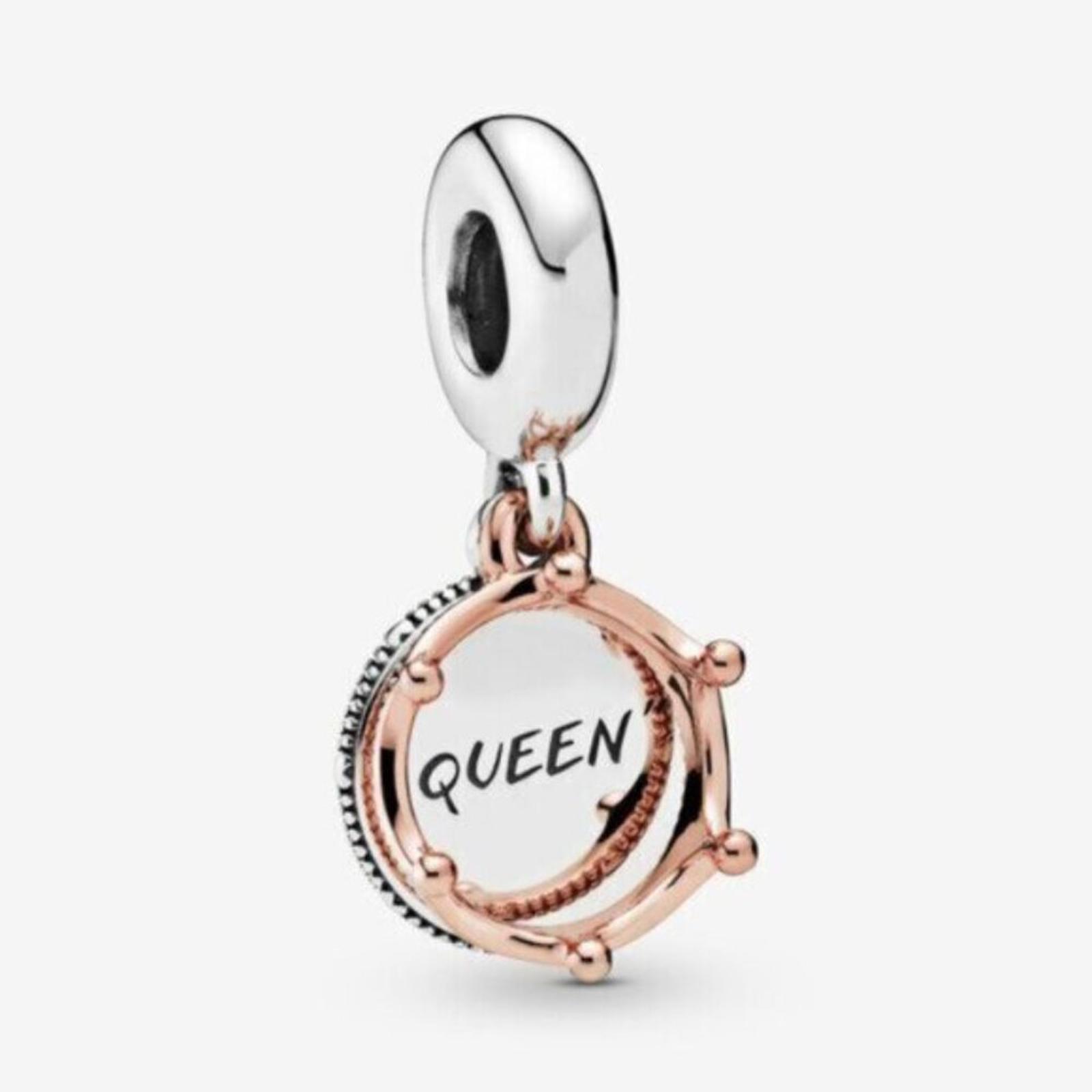 Pandora Queen & Regal Crown Dangle Charm