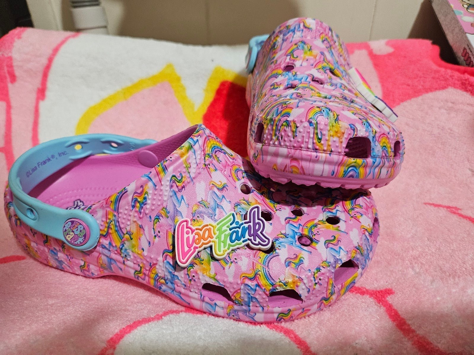 Crocs- Lisa Frank