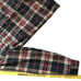 LL Bean Flannel Shirt Jacket Mens M Olive Plaid Fleece Lined Button Up Shacket