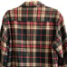 LL Bean Flannel Shirt Jacket Mens M Olive Plaid Fleece Lined Button Up Shacket