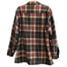LL Bean Flannel Shirt Jacket Mens M Olive Plaid Fleece Lined Button Up Shacket