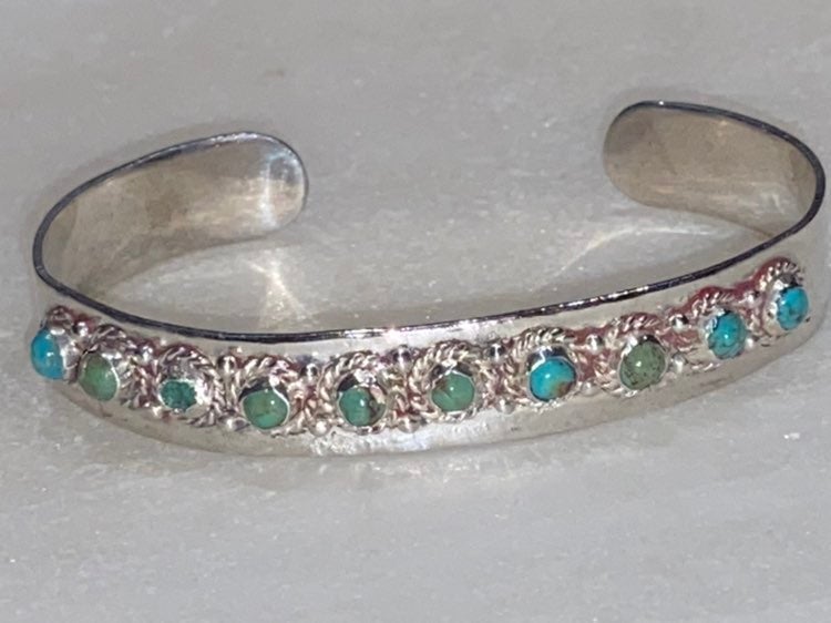 Navajo Turquoise Cuff Bracelet