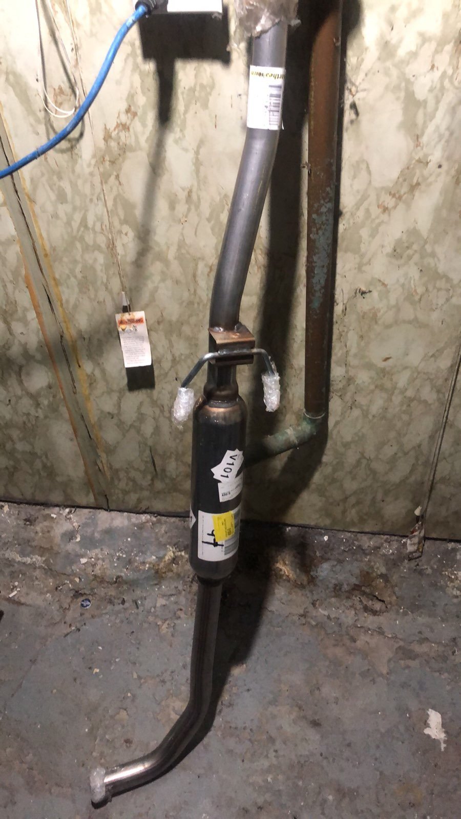 Honda civic lx exhaust system 96-2000