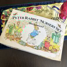 Vintage Wedgewood Peter Rabbit theme Nursery Set - Plate, Bowl, Cups