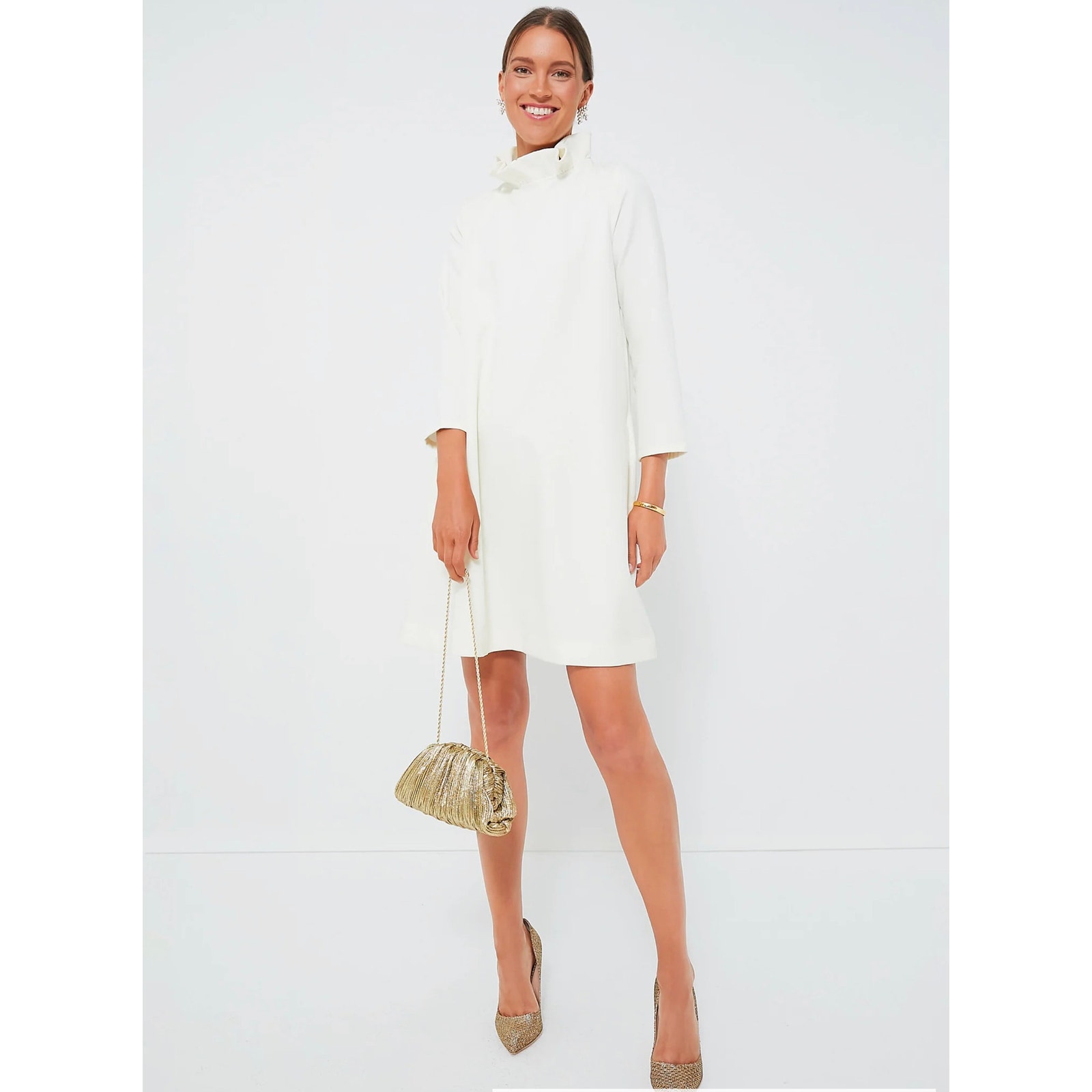 TUCKERNUCK Poppy white Daphne Dress NWT Size Large